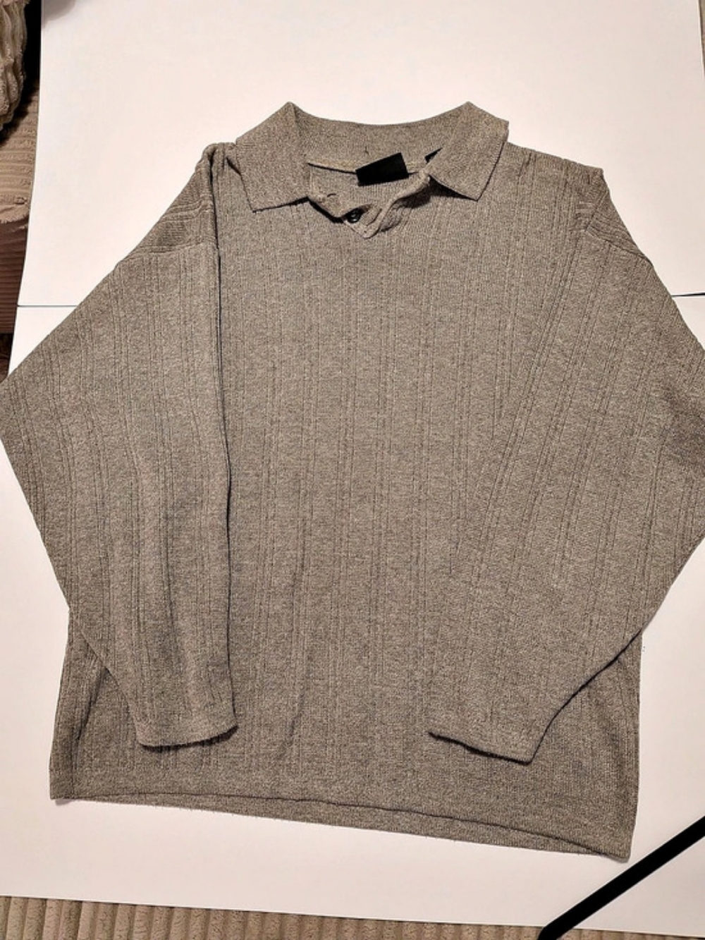 Vintage Profilo Polo Collared Sweater